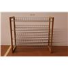 Image 4 : * Wire Shelving w/Wooden Frame (28"w x 12"d x 25"h)