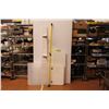 Image 1 : * 6' Extendable Support Pole 6' Shelf - Cabinet Doors - Plexi Glass Piece (28" x 30")