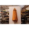 Image 1 : Orange Patio Umbrella (approx. 7' across)