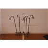 Image 1 : * (5) Metal Plant Pot Hooks (27" tall)