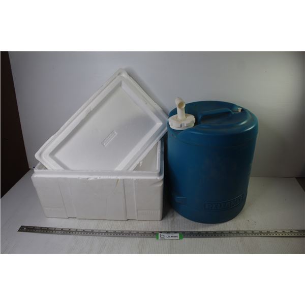 Reliance Water Jug - Styrofoam Cooler