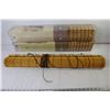 Image 2 : (2) Bamboo Blind (NIB - 27"w x 64"l) - Bamboo Blind (30"w) - Jute Roll-up Shade (NIB - 28"w x 64"l)