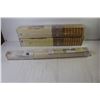 Image 3 : (2) Bamboo Blind (NIB - 27"w x 64"l) - Bamboo Blind (30"w) - Jute Roll-up Shade (NIB - 28"w x 64"l)