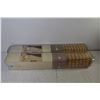 Image 5 : (2) Bamboo Blind (NIB - 27"w x 64"l) - Bamboo Blind (30"w) - Jute Roll-up Shade (NIB - 28"w x 64"l)