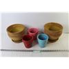Image 1 : (5) Ceramic Plant Pots