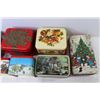 Image 2 : (9) Christmas Tins
