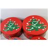 Image 4 : (8) Christmas Tins