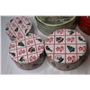 Image 6 : (8) Christmas Tins