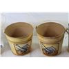 Image 3 : (6) Various Size Pails