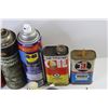 Image 3 : Lot of Fluid Containers WD-40, Liquid Wrench, Power Lube and More