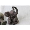 Image 4 : (4) Elephant Figurines