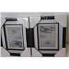 Image 3 : (3) Picture Frames 5 x 7 +(2) 7 x 7 Picture Frames +(3) Misc. Frames + (2) Magnets