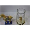 Image 3 : Candle Holders Porcelain Horse + Misc.