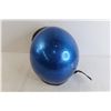 Image 4 : Blue Metallic Motorcycle Helmet