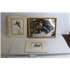 Image 1 : (2) Prints by M.G. Loates - Both Sealed, Framed Fox Print by Robert Bateman - 14 3/4" x 11"