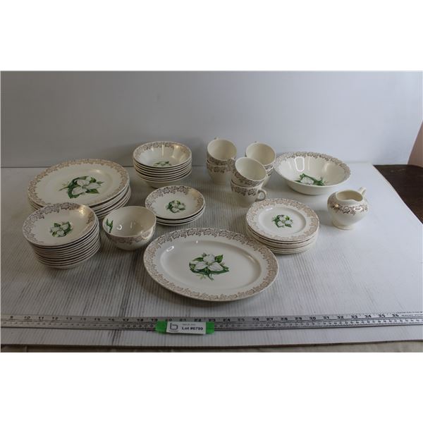 48-Piece Empire Dish Set - Made in England