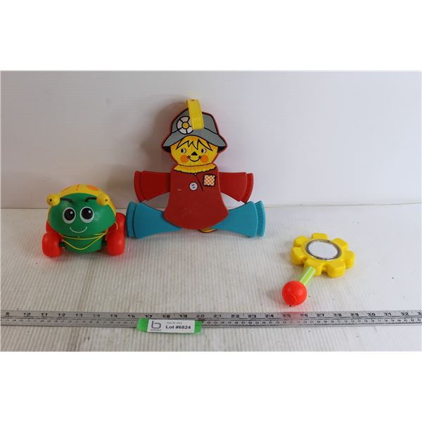 (3) Plastic Kids Toys