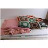 Image 1 : Blanket, Granny Square Blanket - Both Needs Airing Out