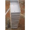 Image 2 : * Plastic Workbench Parts Compartment with Misc. Hardware - 24" High