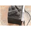 Image 3 : * Electric Fireplace Insert with Heater - Works, 24" x 9" x 13" Tall