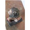 Image 2 : * Lion Concrete Lawn Ornament - 20" Tall, Some Damage, Heavy