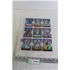 Image 1 : (9) Assorted "Rainbow Inserts" Rookies & Stars Trading Cards