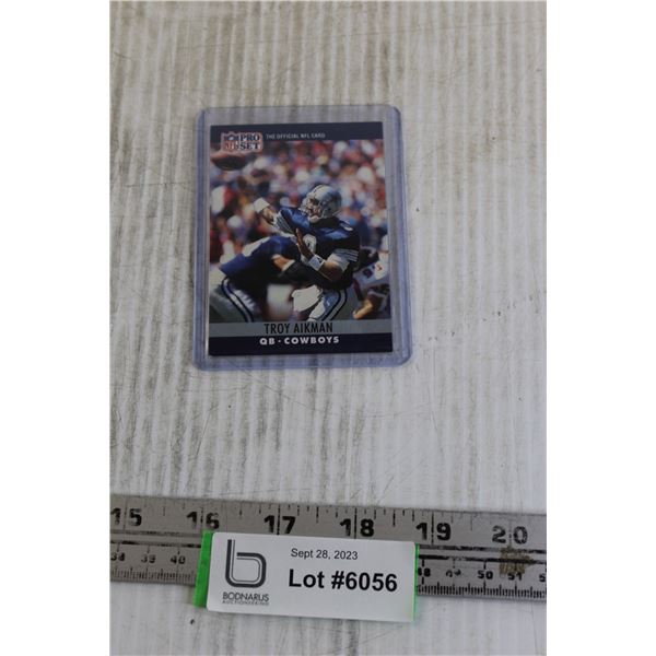 Troy Aikman "Rookie" Card