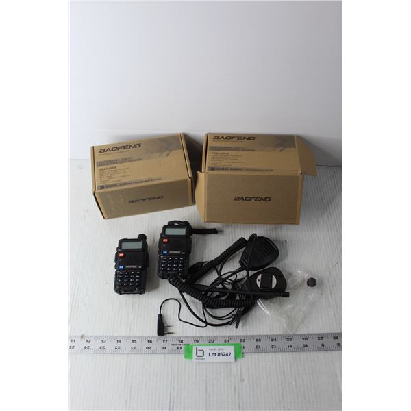 (2) Baofeng FM Transceiver