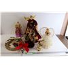 Image 1 : (7) Christmas Decorations - (5) are Angels