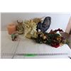 Image 1 : Candle, Cat Decoration, (5) Christmas Decorations