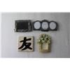 Image 2 : Assorted Picture Frames, Clock, Wall Art