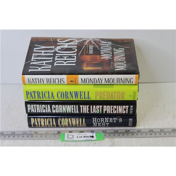 (4) Books - Patricia Cornwell - Kathy Reichs