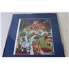Image 3 : Framed Cloth & Paint Picture (15 1/4" x 18 3/4") - Framed Print (15 1/4" x 18")