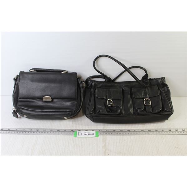 (2) Leather Purses