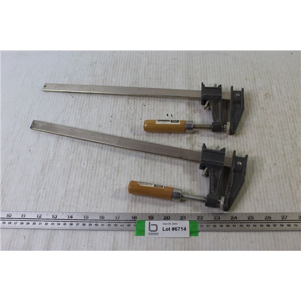 (2) Powerfist 12" Bar Clamps