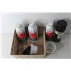 Image 2 : Box of Motor Treatment Fluid, Enamel (Mostly Full)