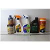 Image 1 : Oil Gel Stain, Brake Fluid, Misc. Fluids (Mostly Full)