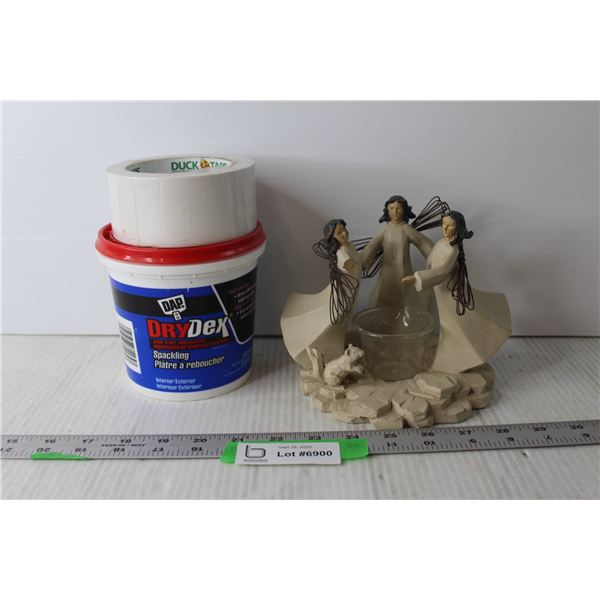 Spackling, Angel Candle Holder (Full)