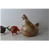 Image 2 : Hen and Misc. Figurines