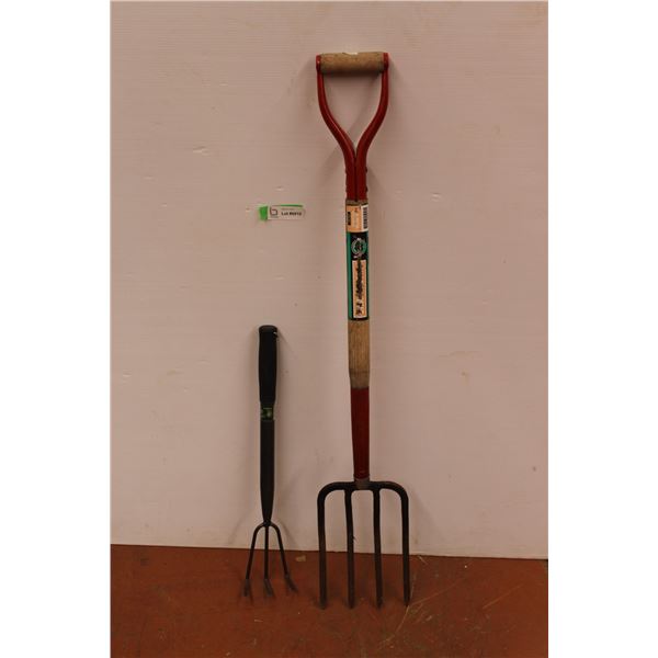 * Hand Cultivator with Potato Fork