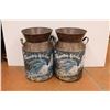 Image 2 : * (2) Decorative Milk Cans