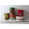 Image 1 : (5) Christmas Stacking Tins