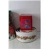 Image 2 : (5) Christmas Stacking Tins