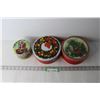 Image 1 : (3) Christmas Stacking and Non Stacking Tins