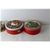 Image 2 : (3) Christmas Stacking and Non Stacking Tins