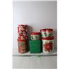 Image 1 : (6) Christmas Stacking and Non Stacking Tins