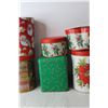 Image 3 : (6) Christmas Stacking and Non Stacking Tins