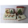 Image 2 : Vintage Christmas Stacking Tins