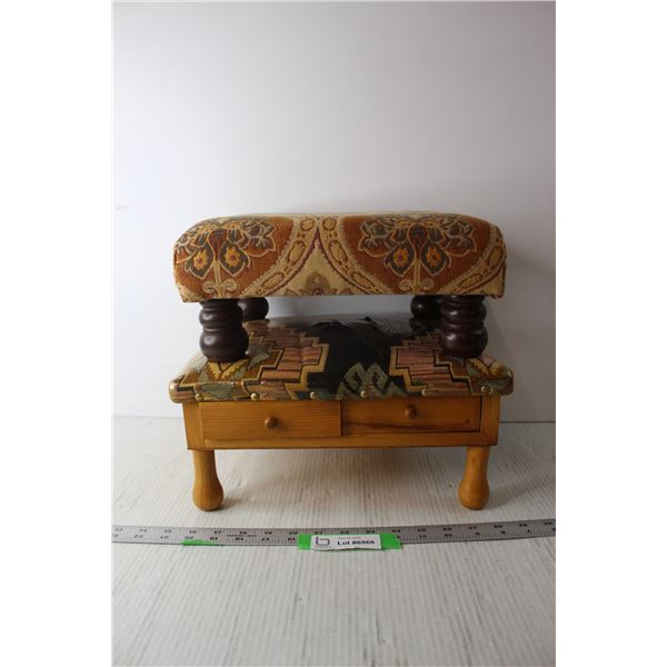 (2) Small Stools