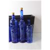 Image 2 : Blue Glass Bottles and Misc.